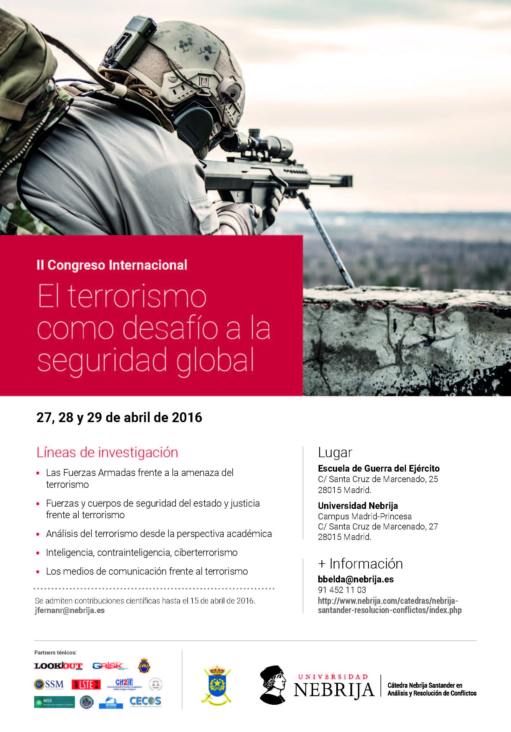 II Congreso Internacional “El terrorismo como desafío a la seguridad
