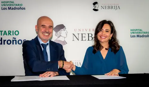 Los Madroños, hospital universitario junto a Nebrija