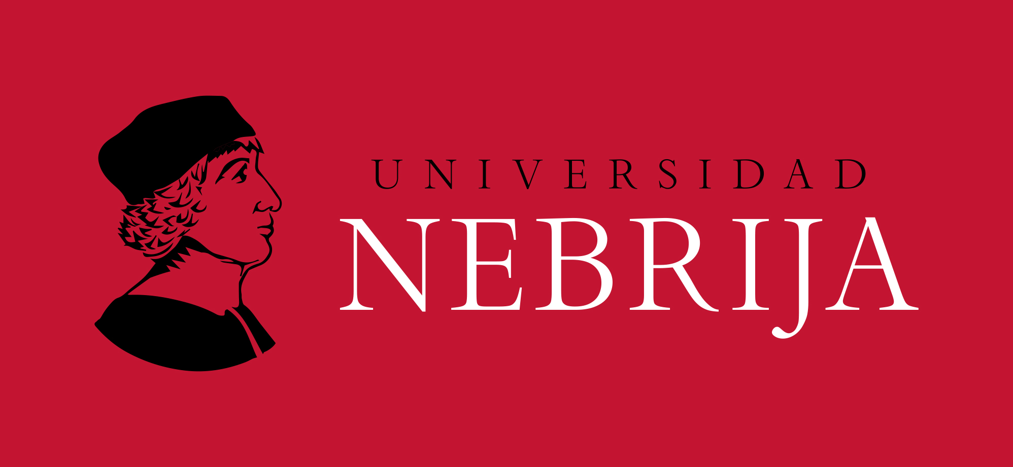 Nebrija University Logo.  Madrid.