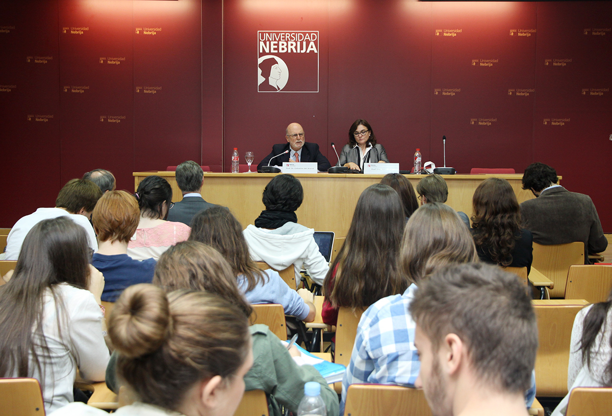 Celestino del Arenal, experto en Relaciones Internacionales, en la Universidad Nebrija