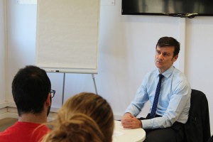José Luis Pastor en la Universidad Nebrija