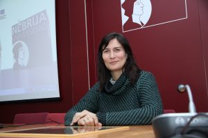 María Giráldez, antigua alumna de la Universidad Nebrija