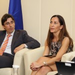 Mónica Figuerola Martin, directora Gerente de SPAINCARES, y Carlos Romero Dexeus, director de I + D+ i de SEGITTUR