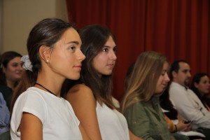 Lección inaugural del arquitecto Sánchez Lampreave para alumnos de Arquitectura