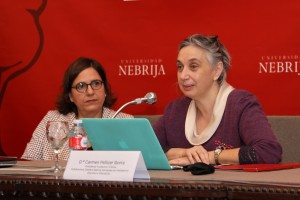 Carmen Pellicer, directora de la Fundación Trilema y subdirectora de la cátedra Nebrija-Santander en Inteligencia Ejecutiva y Educación, y Mónica Margarit Ribalta, directora general de la Fundación Princesa de Girona