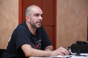 José Santos, performance engineer del equipo oficial de LMP1 de Porsche en Stuttgart, en la Universidad Nebrija
