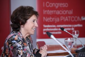 Victoria Prego, presidenta de la Asociación de la Prensa de Madrid.