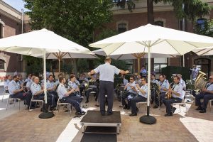 Concierto de la Unidad de Música de las Fuerzas Aéreas (ACAR-Getafe), en la Universidad Nebrija