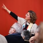 Encuentro en la Universidad Nebrija con Elena Martín, responsable del departamento de Conservación del Museo Jorge Oteiza.