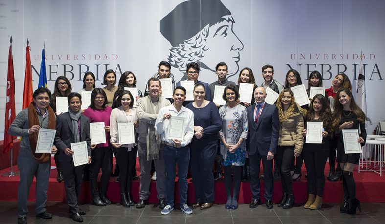 Clausura del curso de Presentación y Locución en TV.
