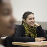 Irene G Punto, poeta, periodista y profesora de Escritura Creativa, impartió una masterclass con motivo del XIII Certamen Literario de Relato Breve Alonso Zamora Vicente.