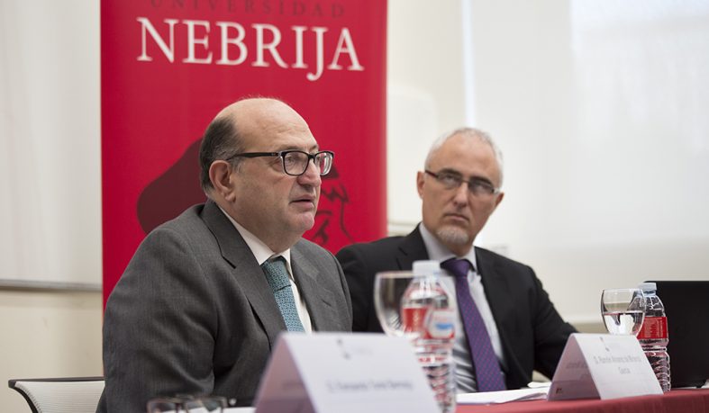 Encuentro con Ramón Álvarez de Miranda, presidente del Tribunal de Cuentas.