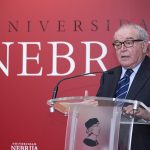 Eduardo Serra, ex ministro de Defensa, La Universidad Nebrija celebra el acto de Santo Tomás de Aquino