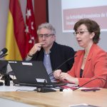 Marta Pérez Ibáñez, profesora de la Universidad Nebrija, e Isidro López Aparicio, profesor de la Universidad de Granada.