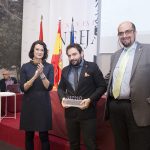 Ángel Sastre, corresponsal especializado en conflictos para Cuatro, La Razón y Onda Cero, recogió el Premio Trayectoria Profesional Antiguo Alumno