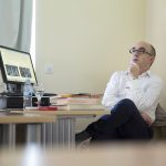 El teórico y critico de arte Alfonso de la Torre visita la Universidad Nebrija