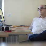 El teórico y critico de arte Alfonso de la Torre visita la Universidad Nebrija