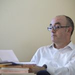 El teórico y critico de arte Alfonso de la Torre visita la Universidad Nebrija