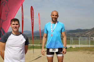 El alumno Alberto Gómez Martínez, del Grado en Fisioterapia, en categoría individual