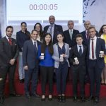 El equipo del SEK Ciudalcampo, finalista del torneo.