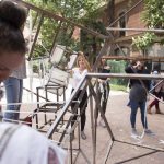 Talleres sobre creación de fanzines e intervención escultórica