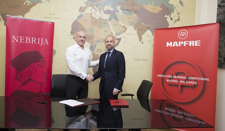 La Universidad Nebrija firma un convenio con la aseguradora Mapfre