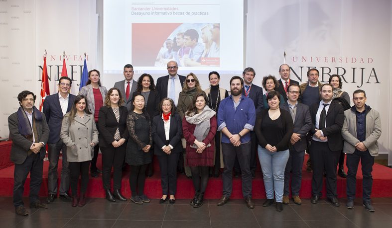 Santander Universidades presenta el programa de becas CRUE-CEPYME en la Universidad Nebrija