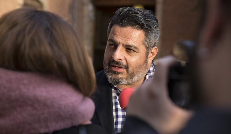 El periodista Jalis de la Serna, en la Universidad Nebrija