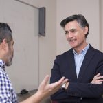 El periodista Jalis de la Serna, en la Universidad Nebrija