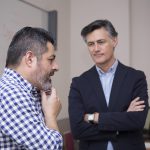 El periodista Jalis de la Serna, en la Universidad Nebrija