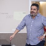 El periodista Jalis de la Serna, en la Universidad Nebrija