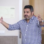 El periodista Jalis de la Serna, en la Universidad Nebrija