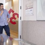 El periodista Jalis de la Serna, en la Universidad Nebrija