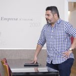 El periodista Jalis de la Serna, en la Universidad Nebrija