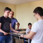 El divulgador científico Javier Fernández Panadero, en la Universidad Nebrija