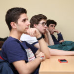 El divulgador científico Javier Fernández Panadero, en la Universidad Nebrija