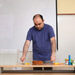 El divulgador científico Javier Fernández Panadero, en la Universidad Nebrija