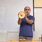 El divulgador científico Javier Fernández Panadero, en la Universidad Nebrija