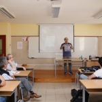 El divulgador científico Javier Fernández Panadero, en la Universidad Nebrija