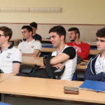 El divulgador científico Javier Fernández Panadero, en la Universidad Nebrija