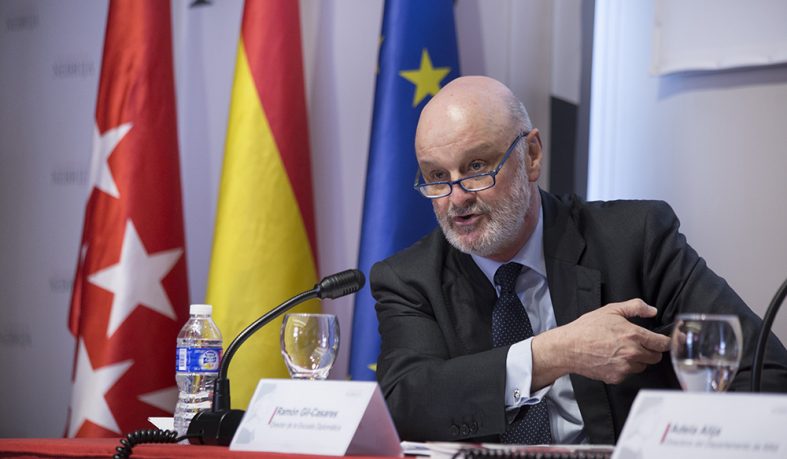 El director de la Escuela Diplomática visita la Universidad Nebrija