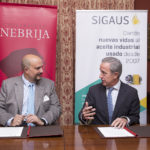Firma del convenio entre la Universidad Nebrija y SIGAUS