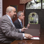 Firma del convenio entre la Universidad Nebrija y SIGAUS