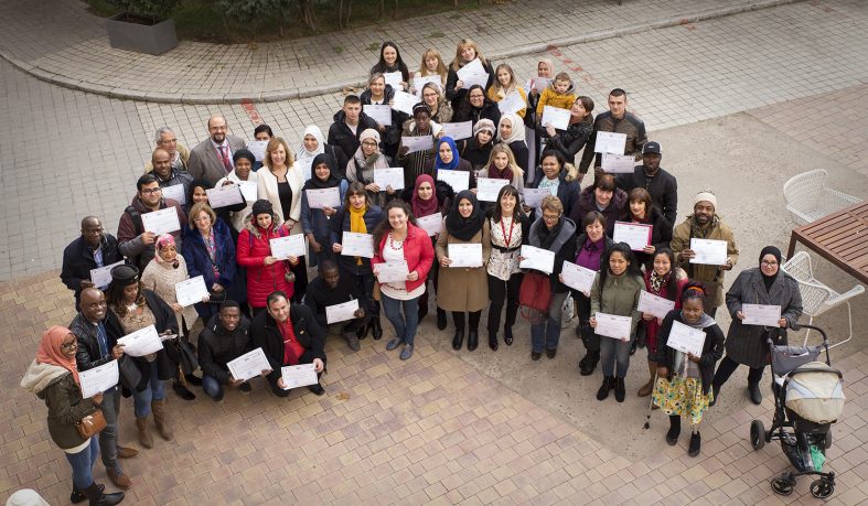 Acto de entrega de Diplomas del Examen LETRA