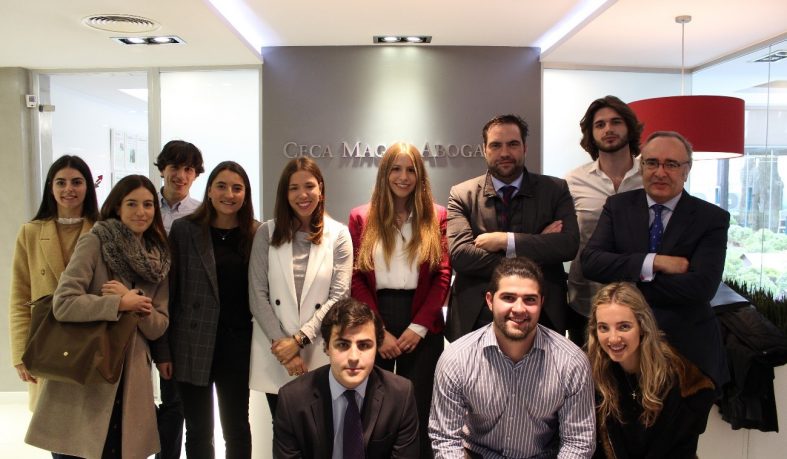 Los alumnos del Máster en Acceso a la Abogacía visitan Ceca Magán