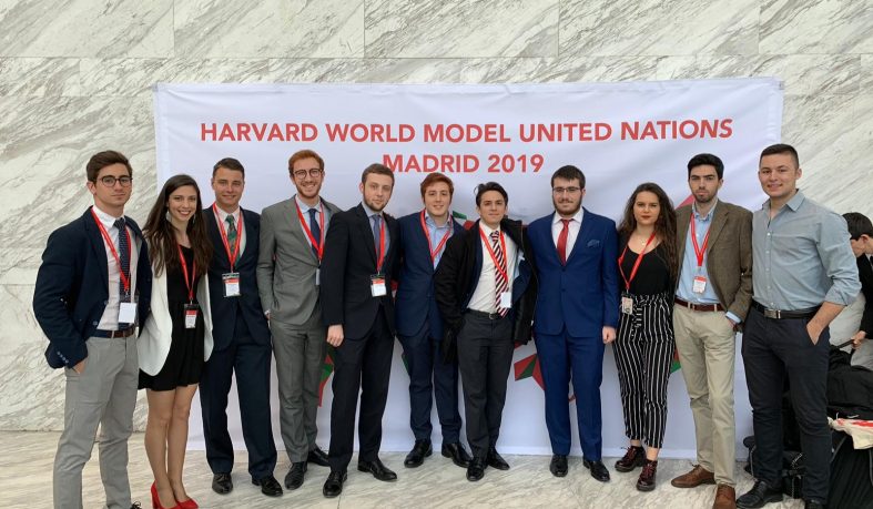 Alumnos de la Universidad Nebrija participan en el Harvard WorldMUN