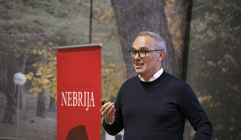 El vicepresidente de Mango habla en la Universidad Nebrija sobre el futuro de la moda