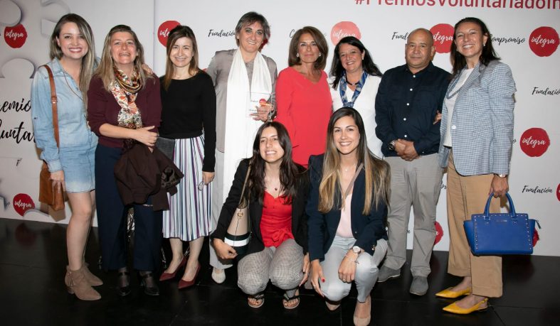 Alumnas premiadas por la Fundación Integra