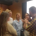 Simulación de rueda de prensa en Atresmedia