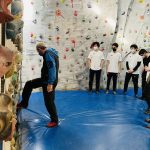 Escalada deportiva con el Club de Aventura